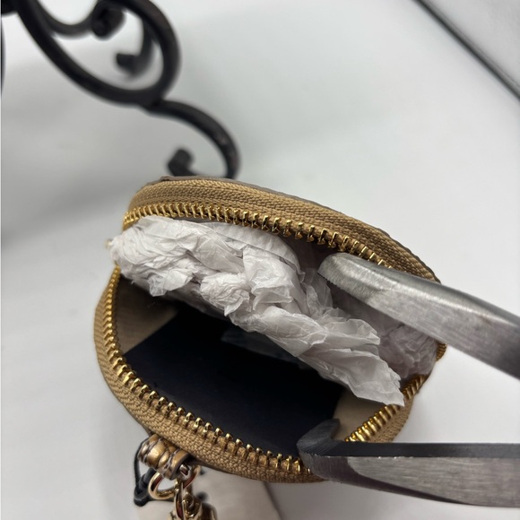 Brahmin Metallic Gold Round Coin Purse - Picture 7 of 15